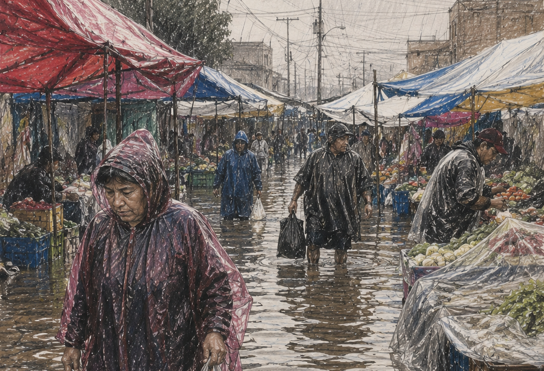 Descartan reubicación de tianguis por temporada de lluvias en Aguascalientes