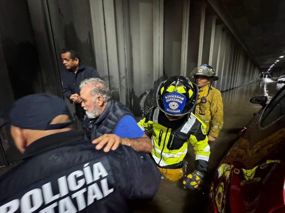 Lluvias provocan inundaciones, rescates y cierres viales en Aguascalientes