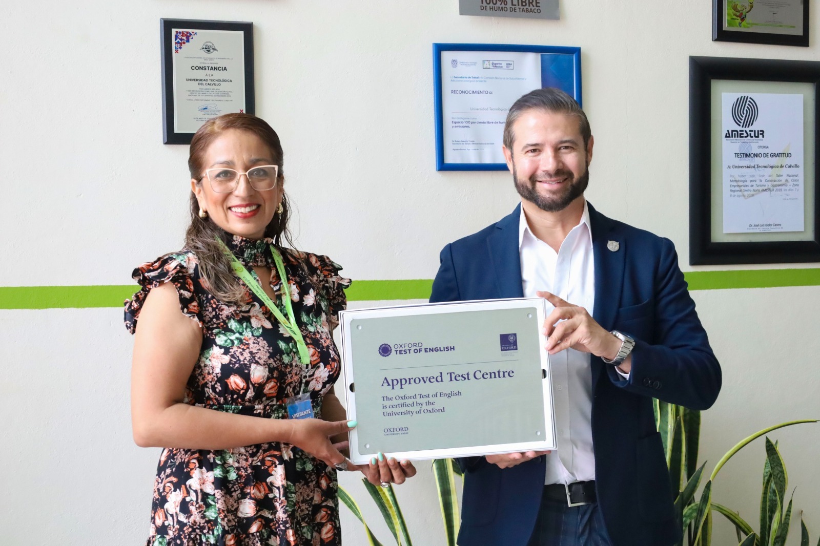 Recibe la UTC acreditación como Centro Internacional de Certificación