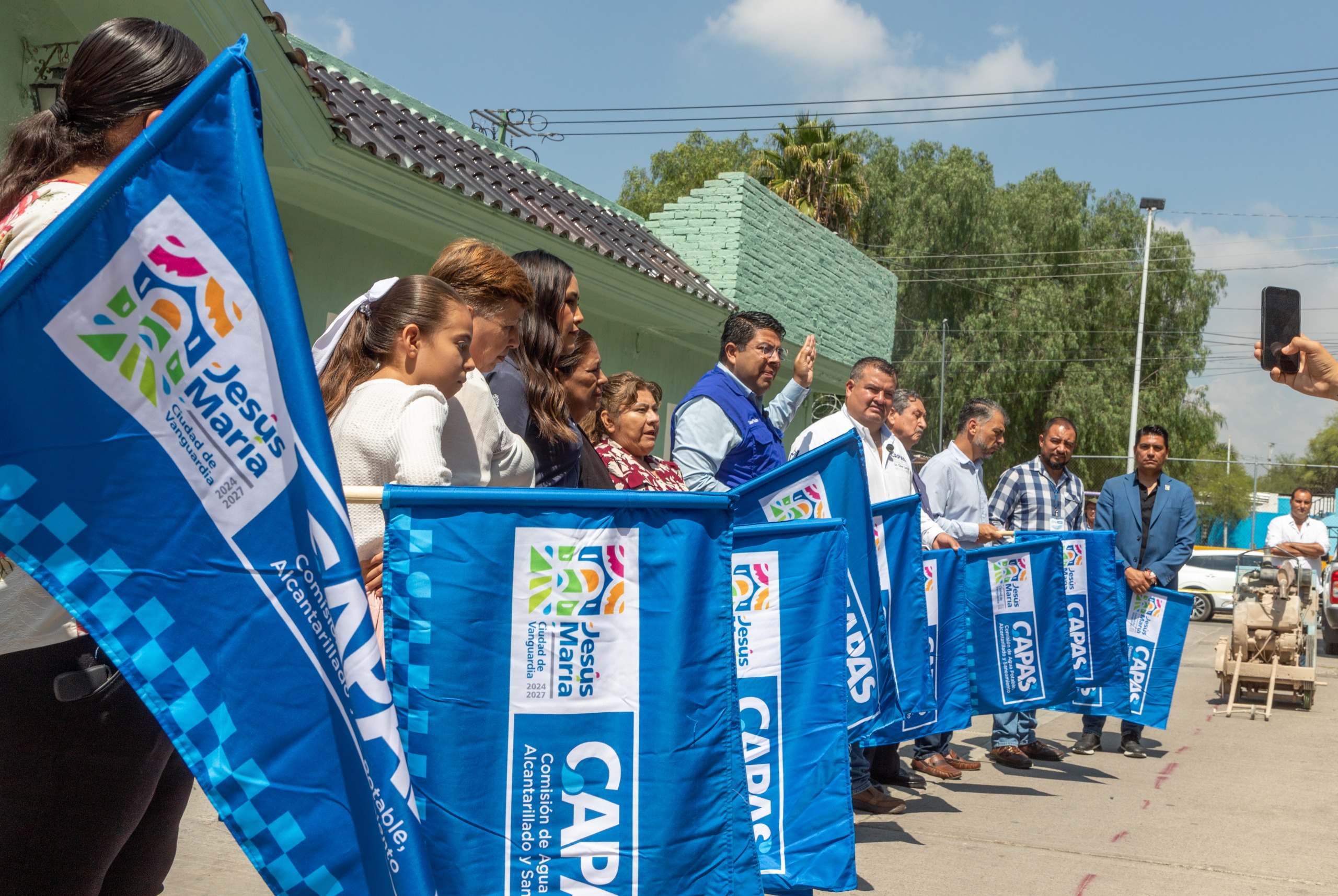 Arranca rehabilitación del drenaje sanitario en la calle Alfareros de Jesús María