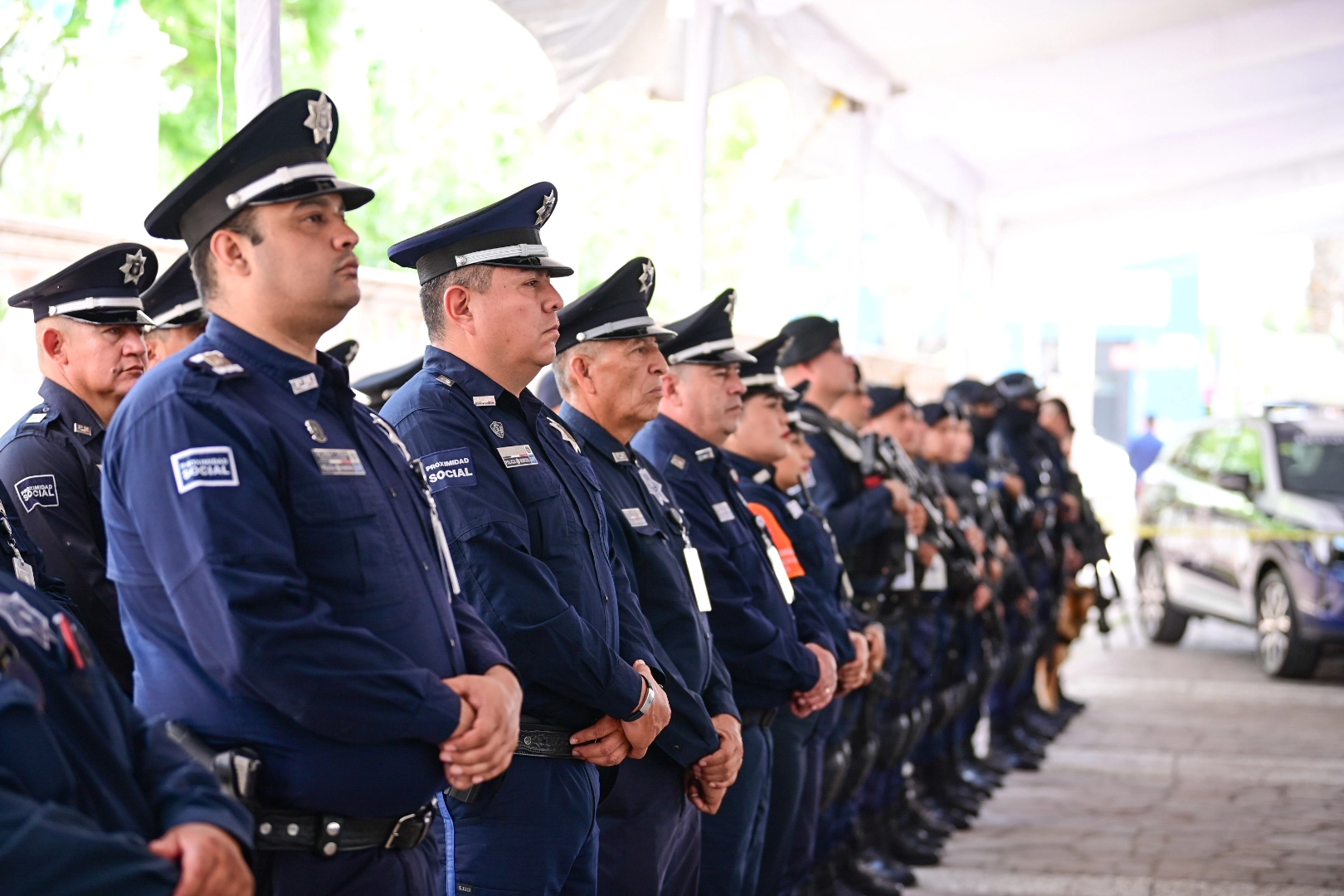 Entregan patrullas y equipo a la Policía de Jesús María