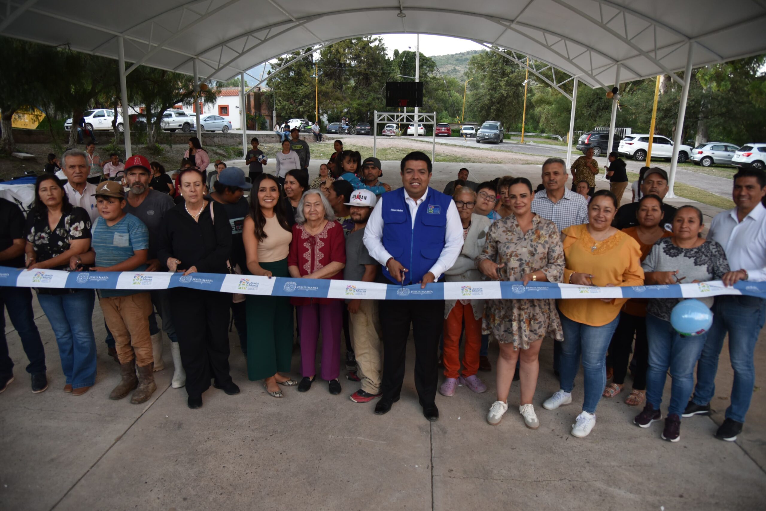 Comunidad Gracias a Dios en Jesús María estrena velaria y nuevo alumbrado para actividades comunitarias