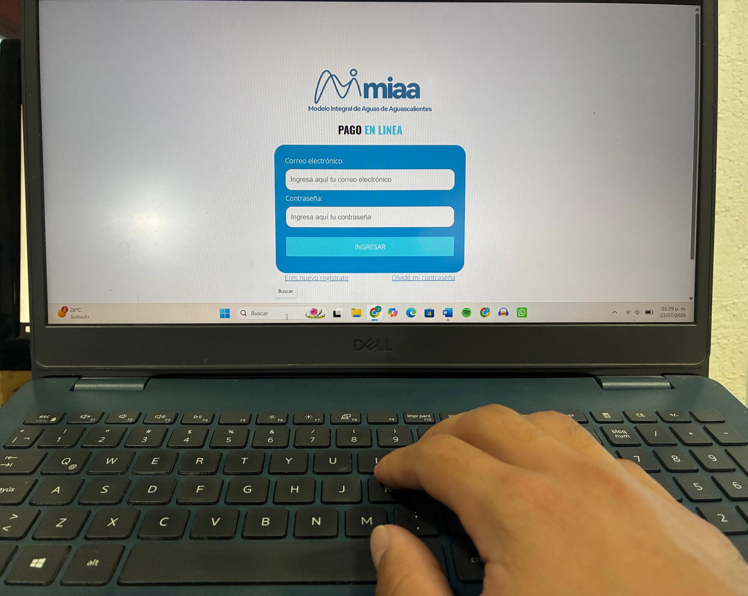 MIAA facilita el pago del servicio de agua con opción en línea desde su portal oficial