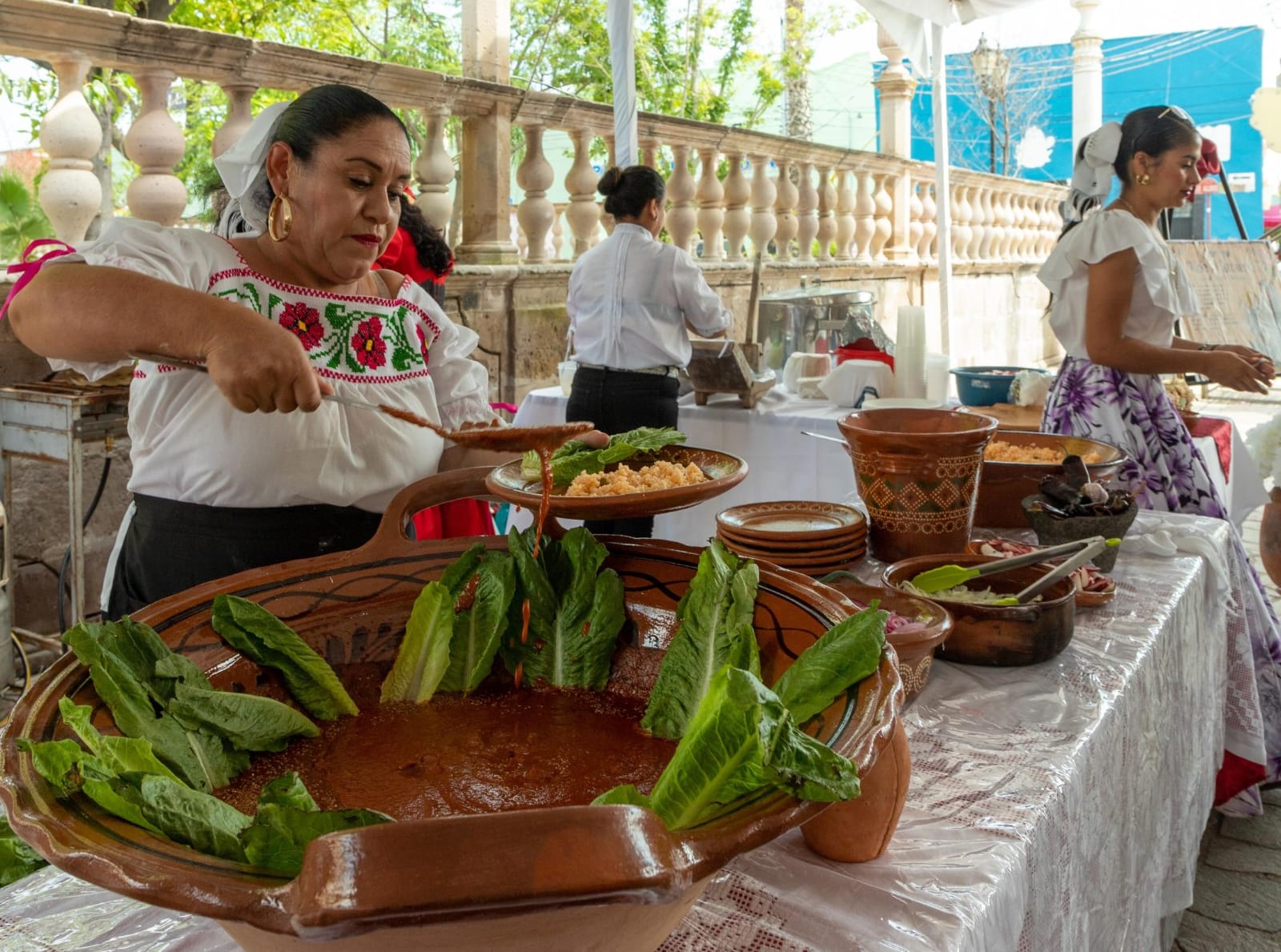 Festival del Mole reúne a cocineras y expositores durante la Feria de los Chicahuales