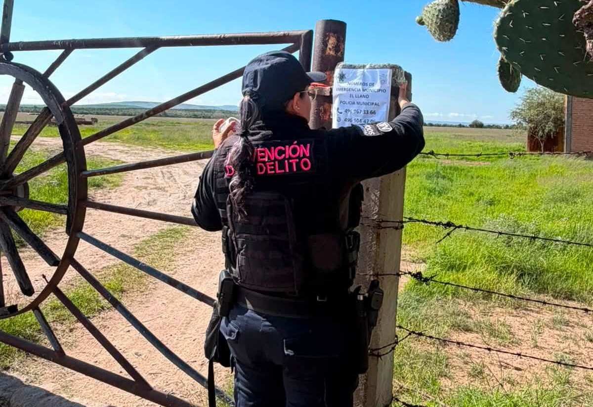 Promueven medidas para prevenir el abigeato en ranchos de El Llano