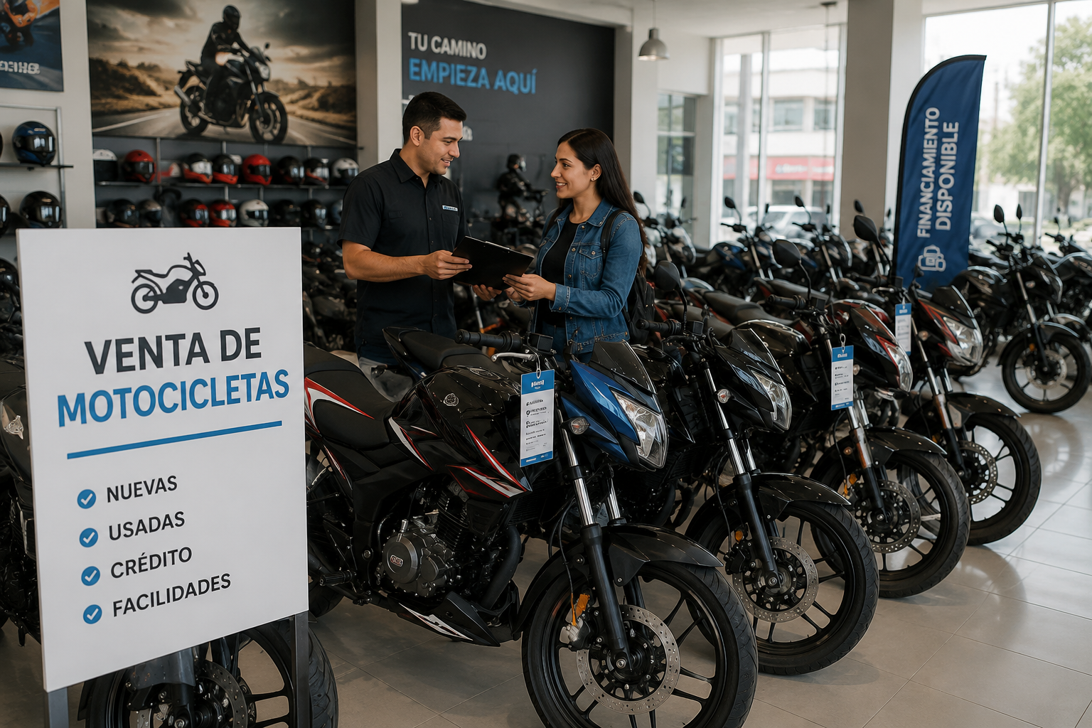 Agencias de motocicletas podrán tramitar placas y registro al momento de la venta
