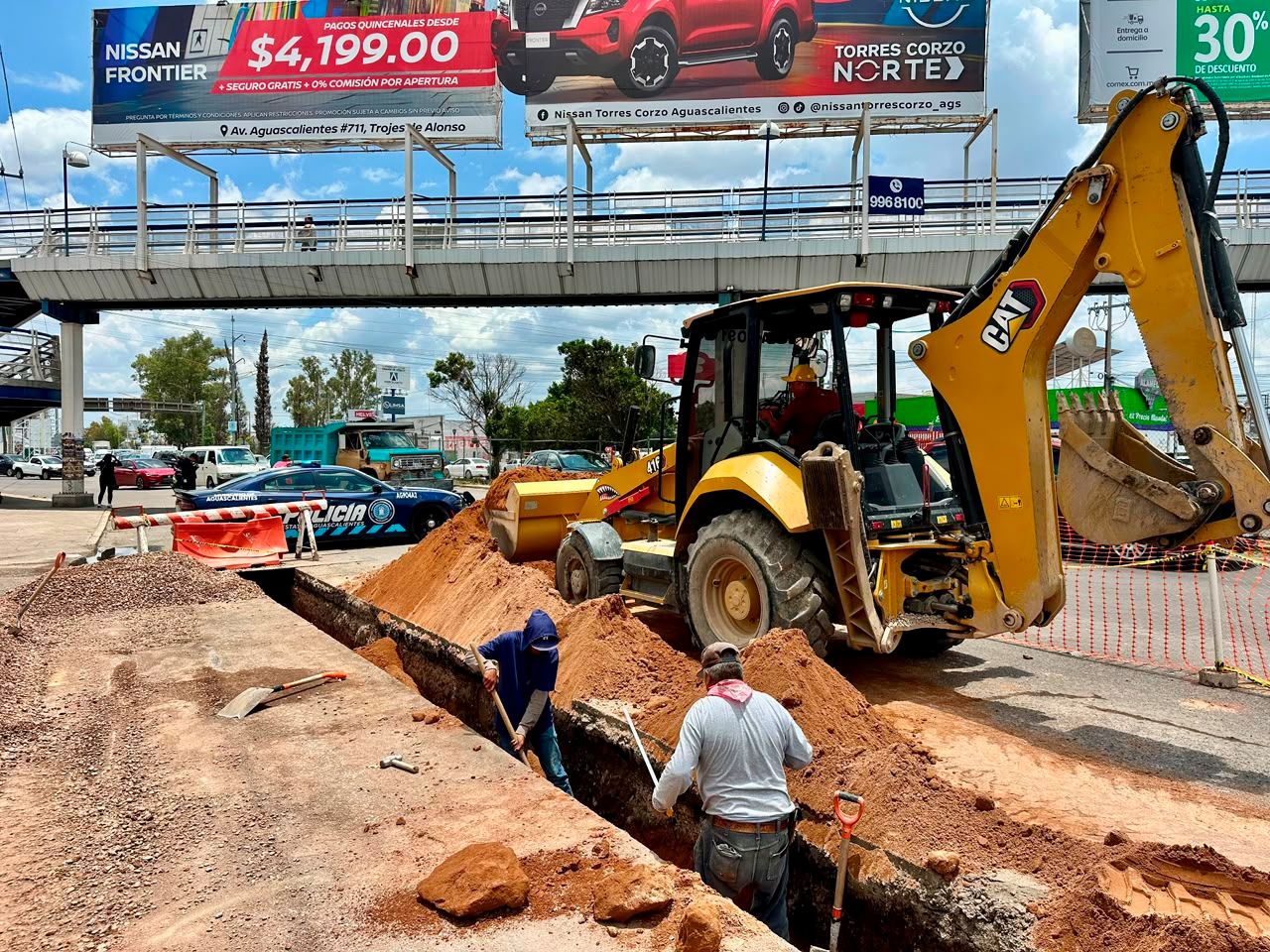 Rehabilita MIAA alcantarillado sanitario en Boulevard a Zacatecas