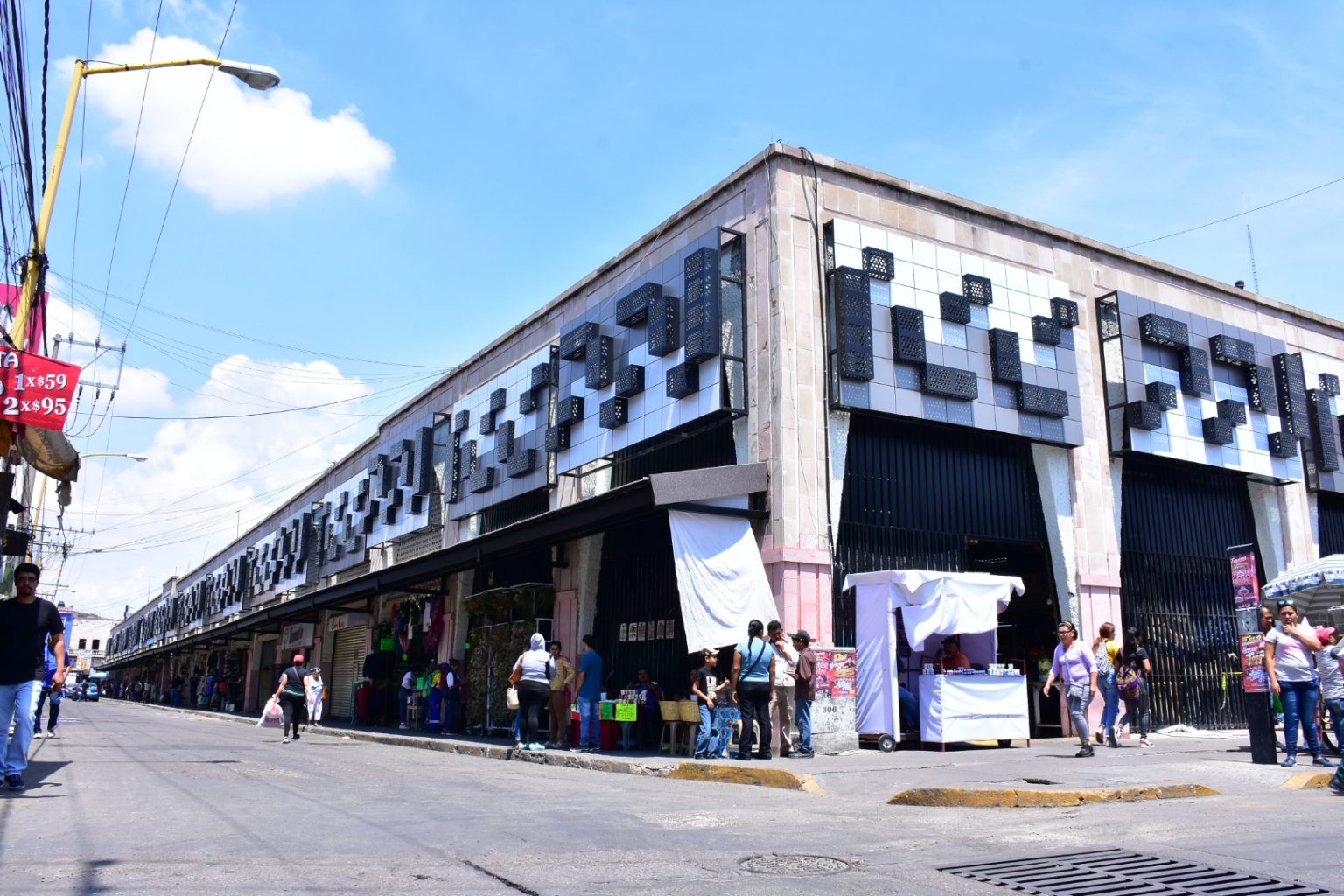 Labores preventivas reducen afectaciones por lluvias en el Mercado Terán