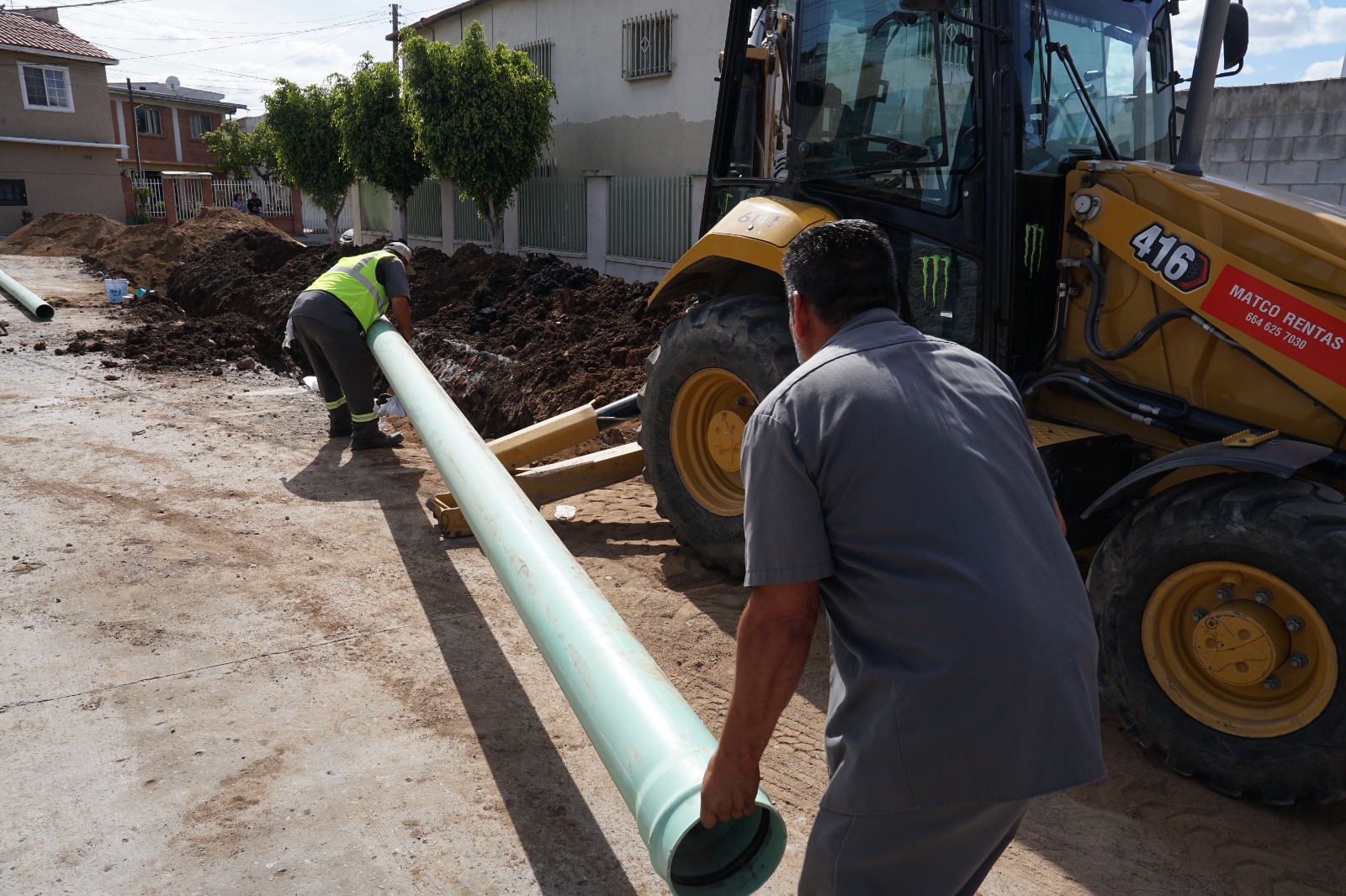 CESPT RENUEVA MÁS DE MIL 300 METROS DE RED SANITARIA EN EL MURÚA