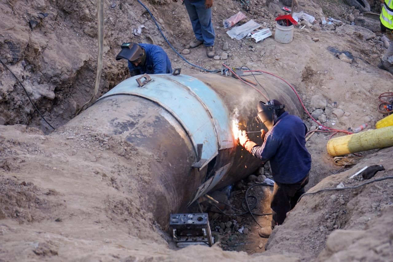AVANZA CESPT EN LA REPARACIÓN DEL ACUEDUCTO EL FLORIDO–AGUAJE