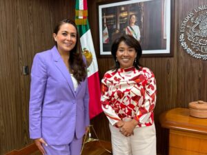 Tere Jiménez y Columba López