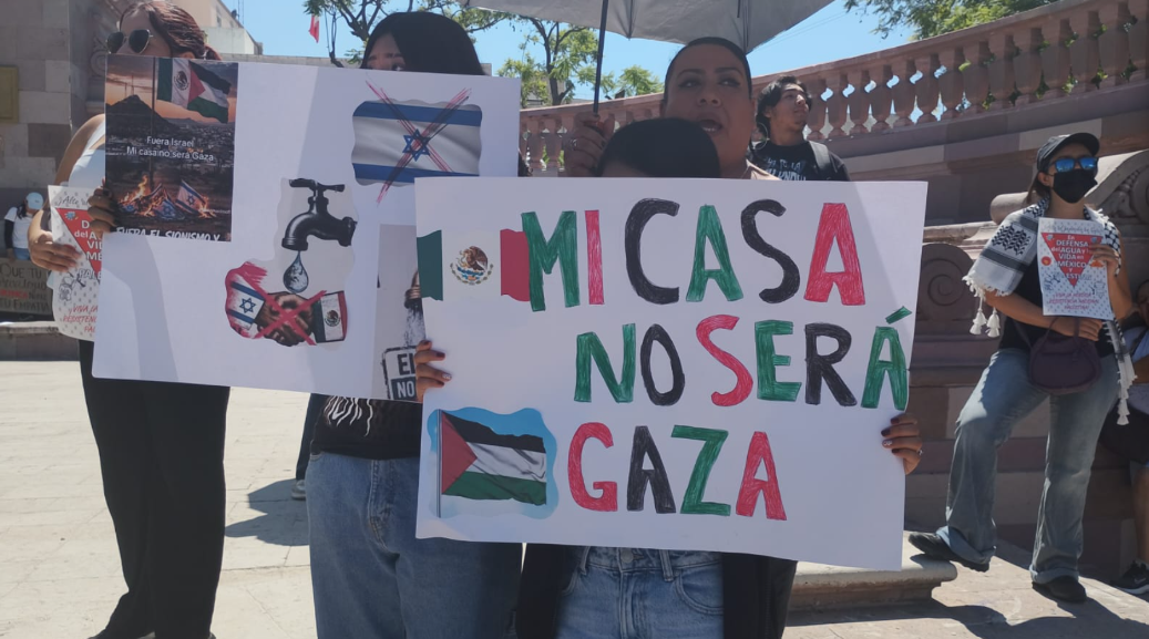 Desde Aguascalientes impulsan campaña para que México rompa relaciones con Israel