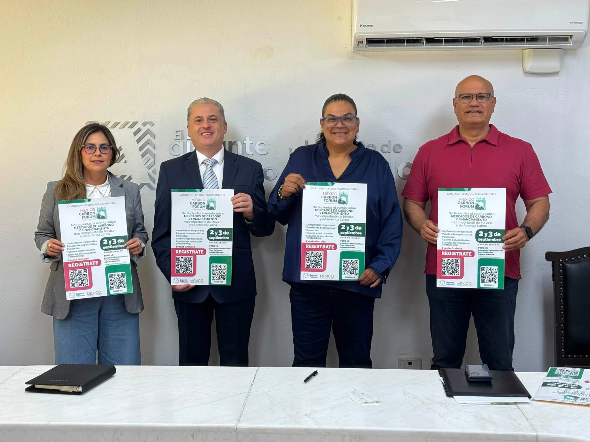 Aguascalientes impulsa participación de estudiantes y docentes en el Mexico Carbon Forum 2026