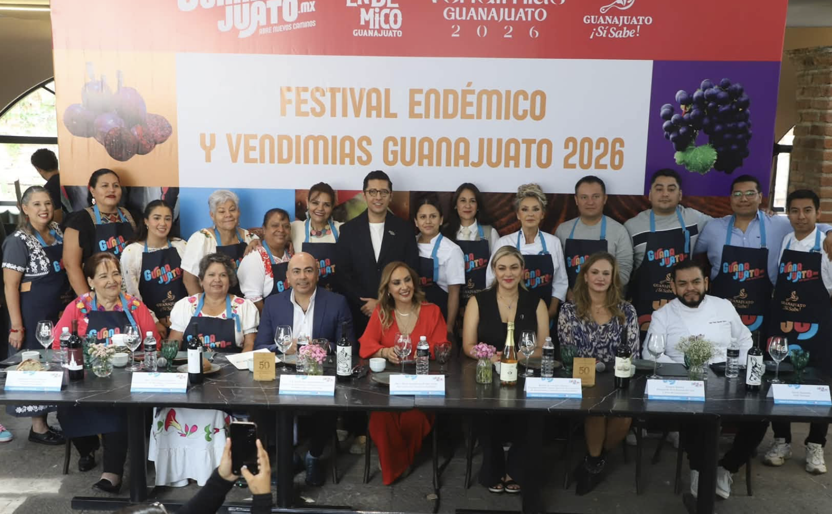 Festival Endémico y Vendimias 2026 fortalecerán la gastronomía y atraerán más de 21 mil visitantes a Guanajuato