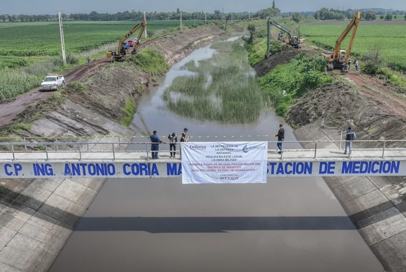 Tecnificación del Canal de Coria se retomará al concluir la temporada de lluvias