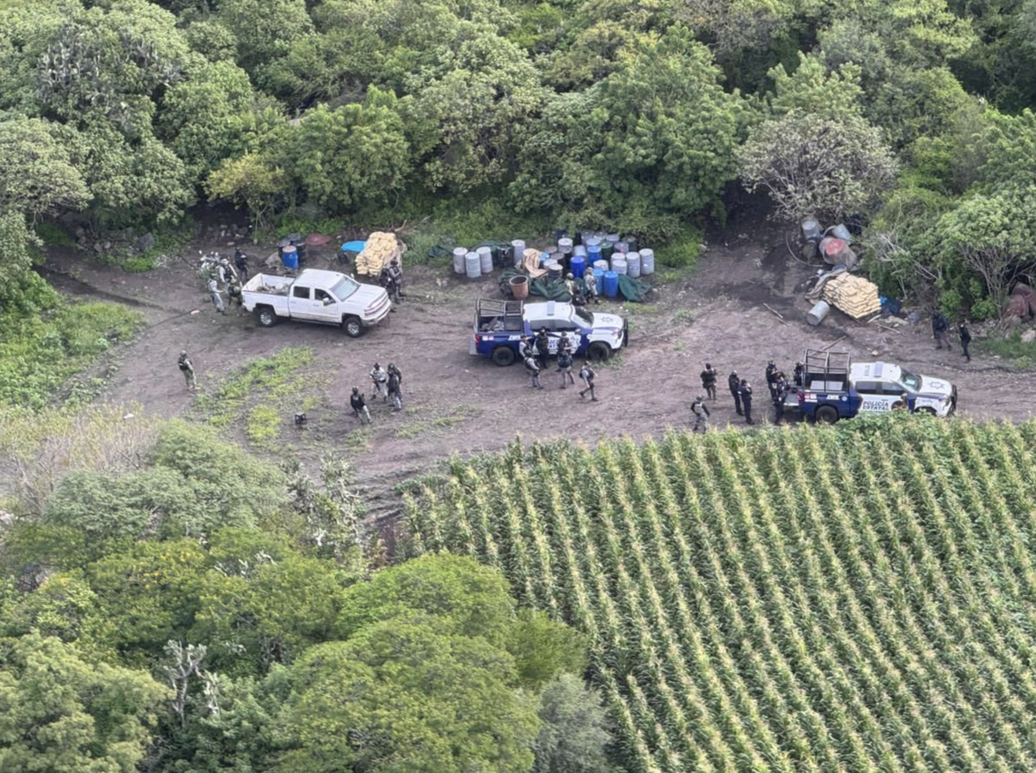 Alerta del FBI permitió desmantelar presunto laboratorio clandestino en Acámbaro