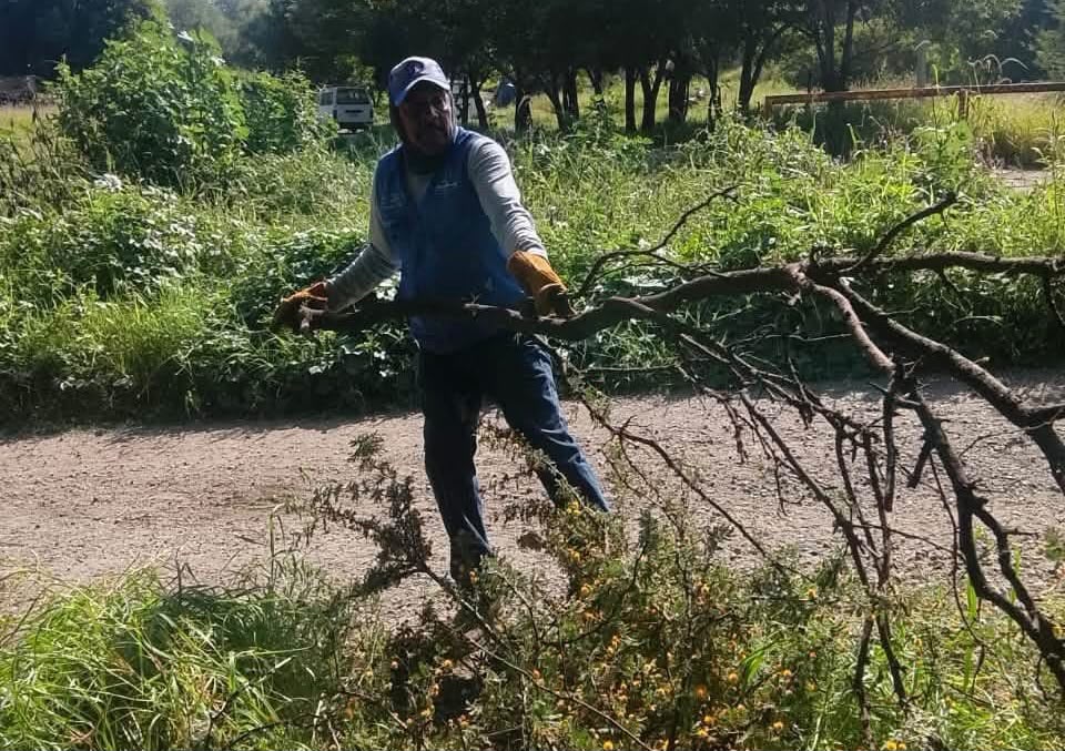 Continúan trabajos de limpieza y recuperación en el Río San Pedro