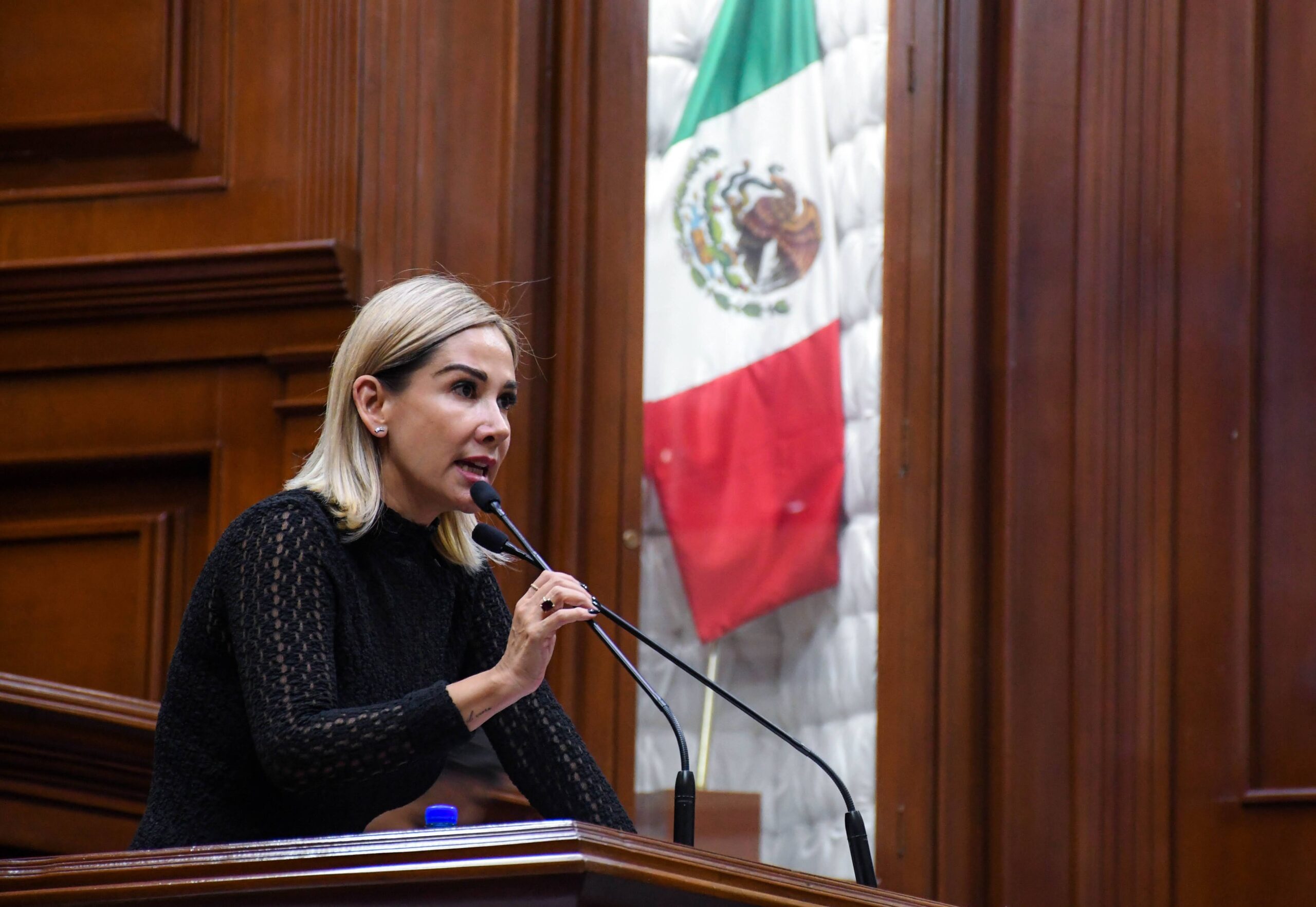 “No fue por miedo”: Diputada de MC explica ausencia en votación de Villa Juárez