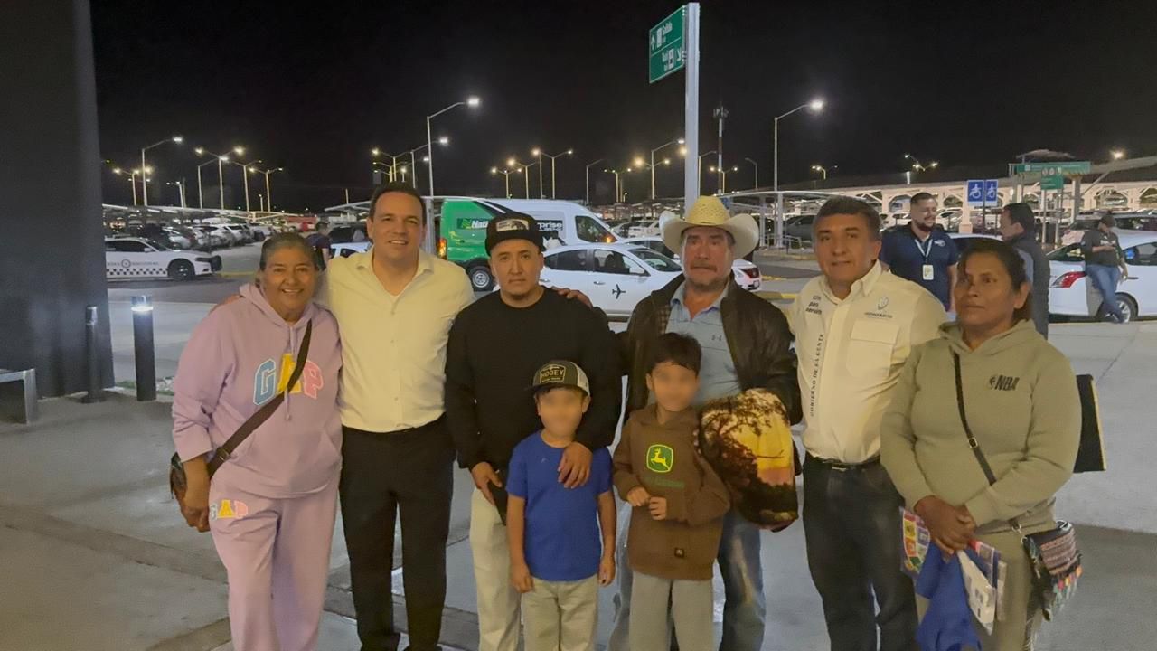 Liam y su papá regresan a Guanajuato tras ser deportados de EU