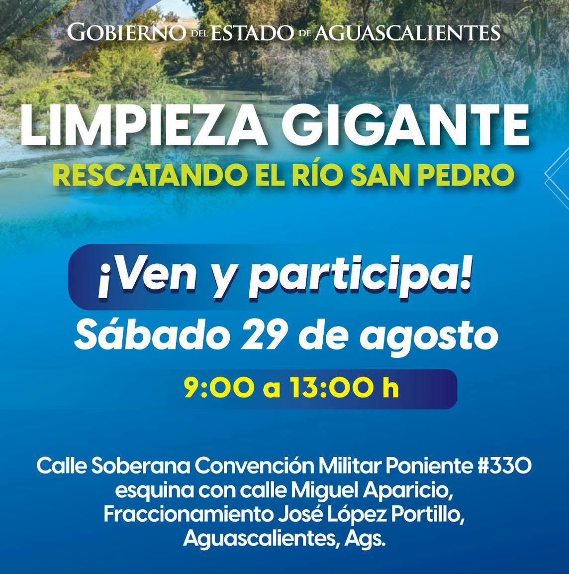 Invitan a jornada de limpieza para recuperar y proteger el río San Pedro