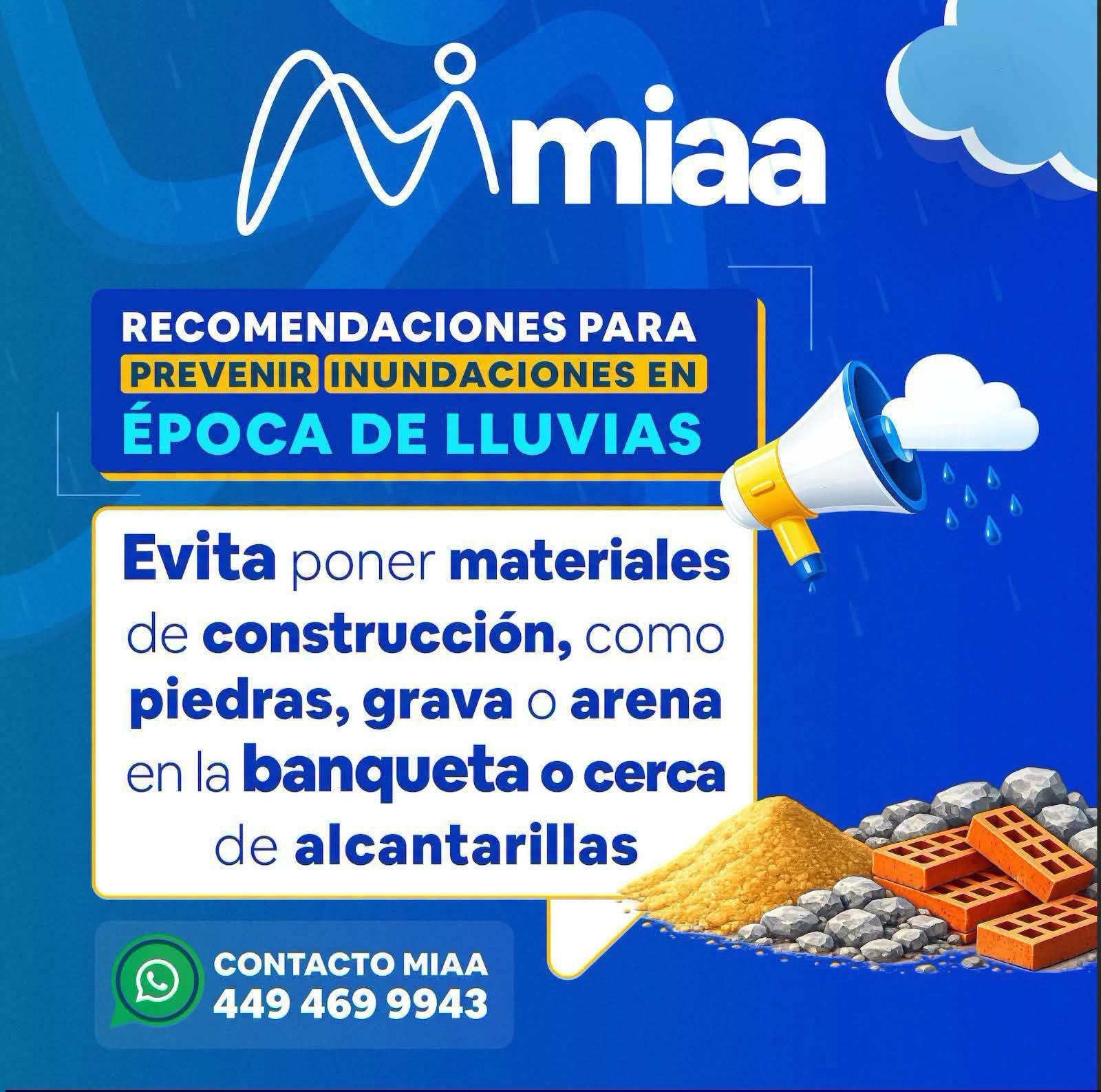 Llaman a prevenir inundaciones evitando obstrucciones en alcantarillas durante la temporada de lluvias
