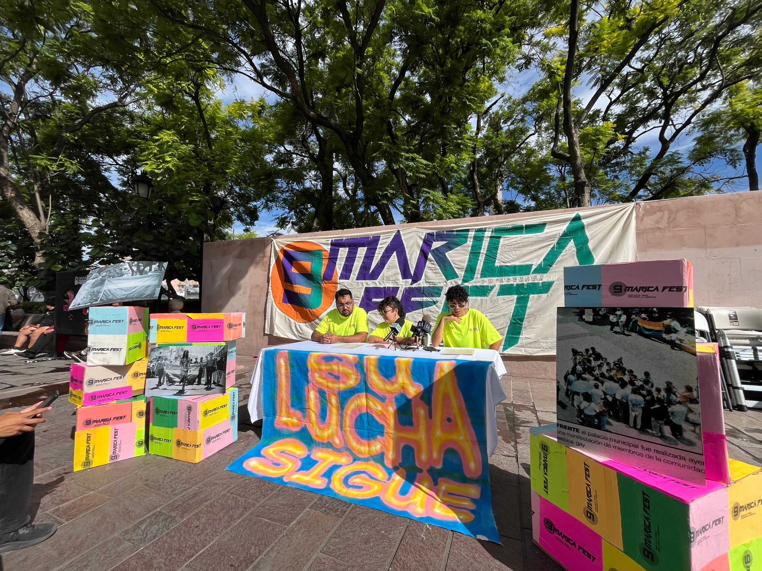 Marica Fest reivindica la lucha LGBTIQ+ y vuelve a Palacio Municipal 26 años después