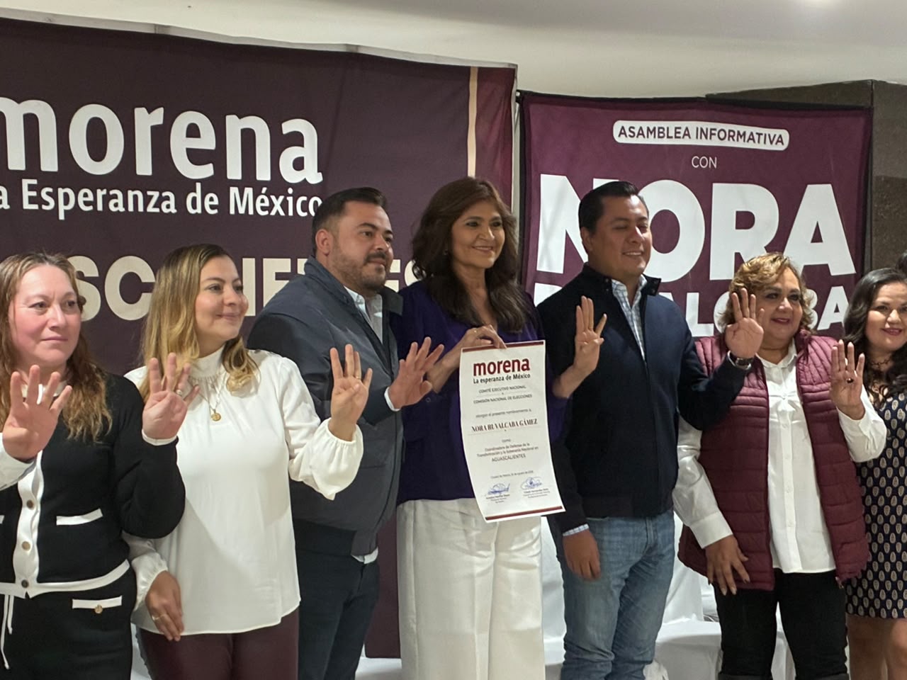 “Nosotros le llamamos perseverancia”: Nora Ruvalcaba buscará la gubernatura de Aguascalientes por cuarta vez