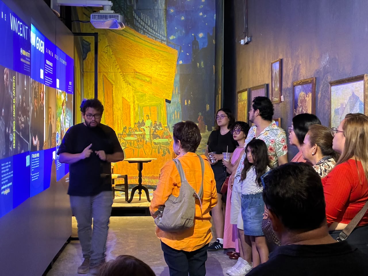 ¿Obras de Vincent Van Gogh que se pueden tocar? Sí, solo en el Museo Inmersum