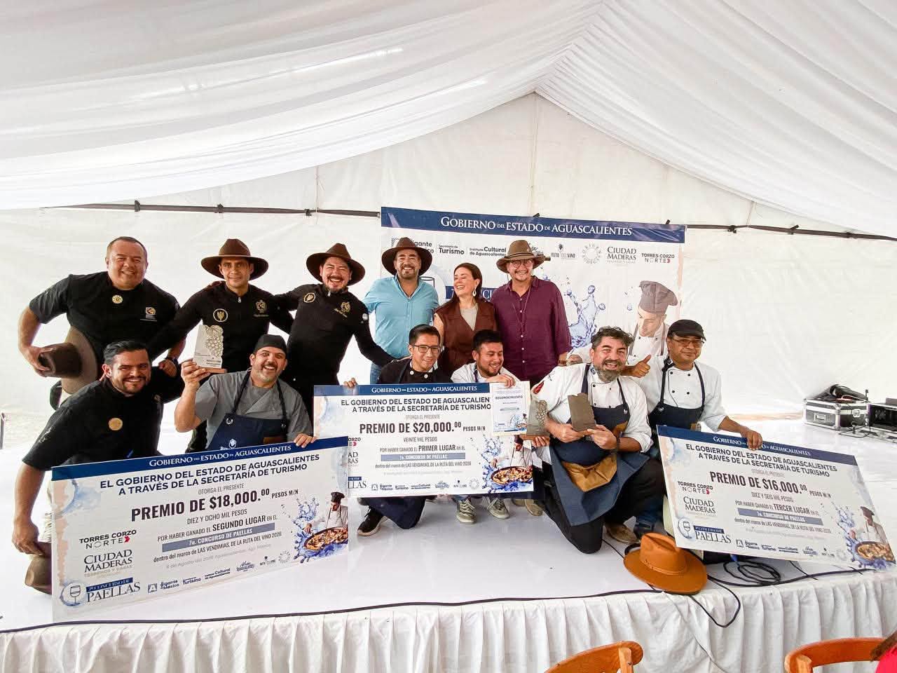 Paellas Catalina se lleva el primer lugar del 7.º Concurso de Paellas de la Ruta del Vino
