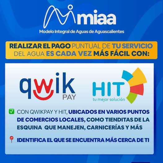 Facilitan el pago puntual del servicio de agua en Aguascalientes con nuevas opciones