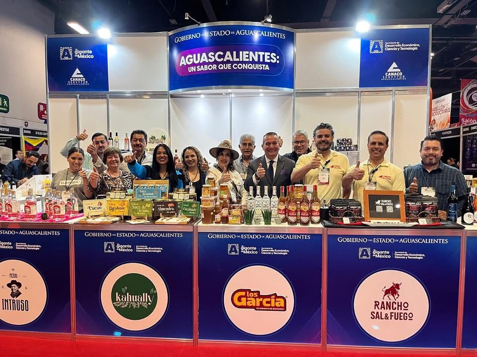 Productos hechos en Aguascalientes buscan nuevos mercados en Gourmet Show 2026