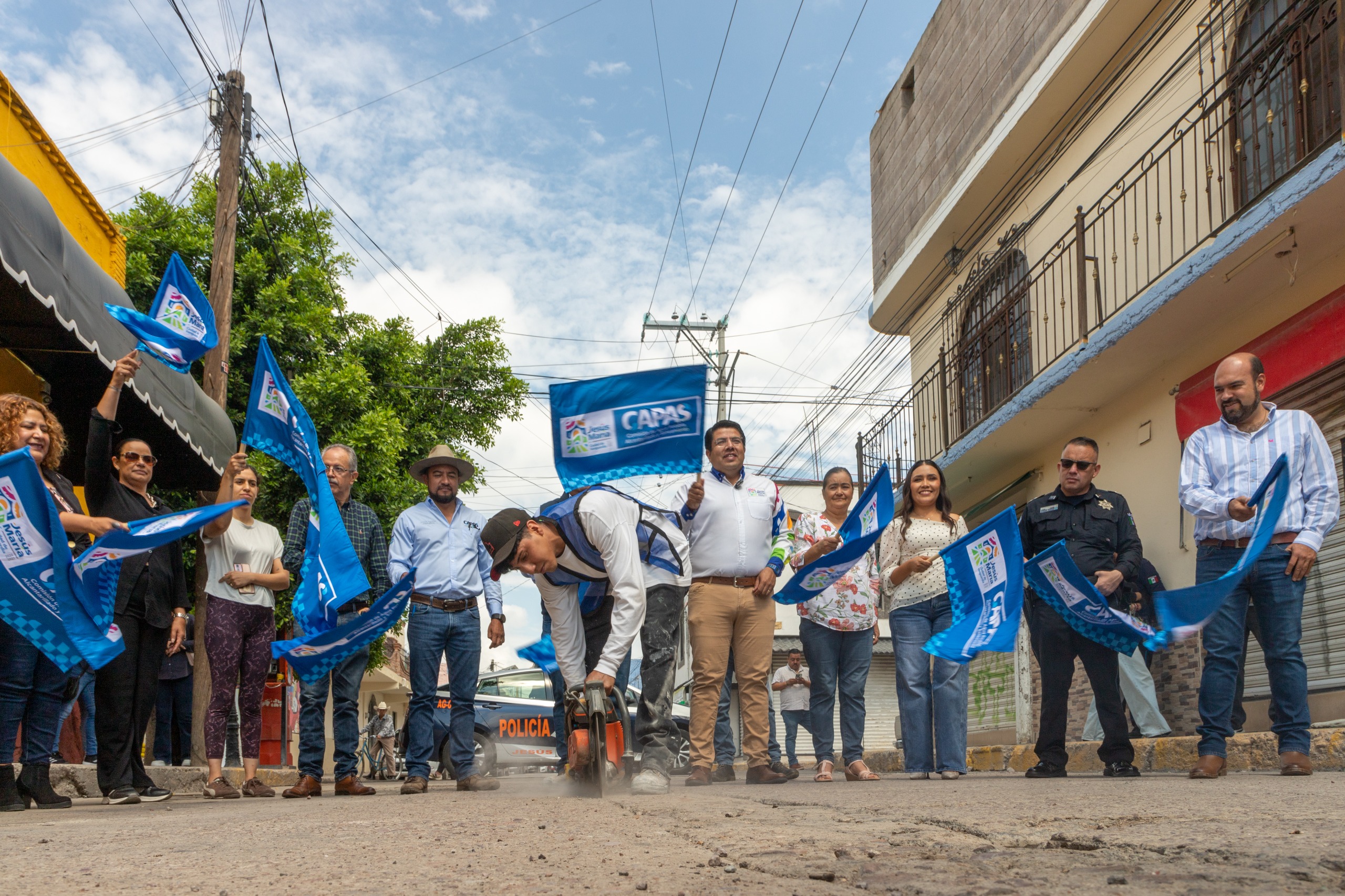 Rehabilitarán red de agua potable y drenaje en la zona centro de Jesús María