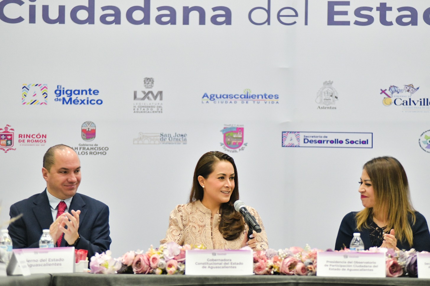 Tere Jiménez encabeza instalación del Observatorio de Participación Ciudadana para Fortalecer la Democracia en Aguascalientes