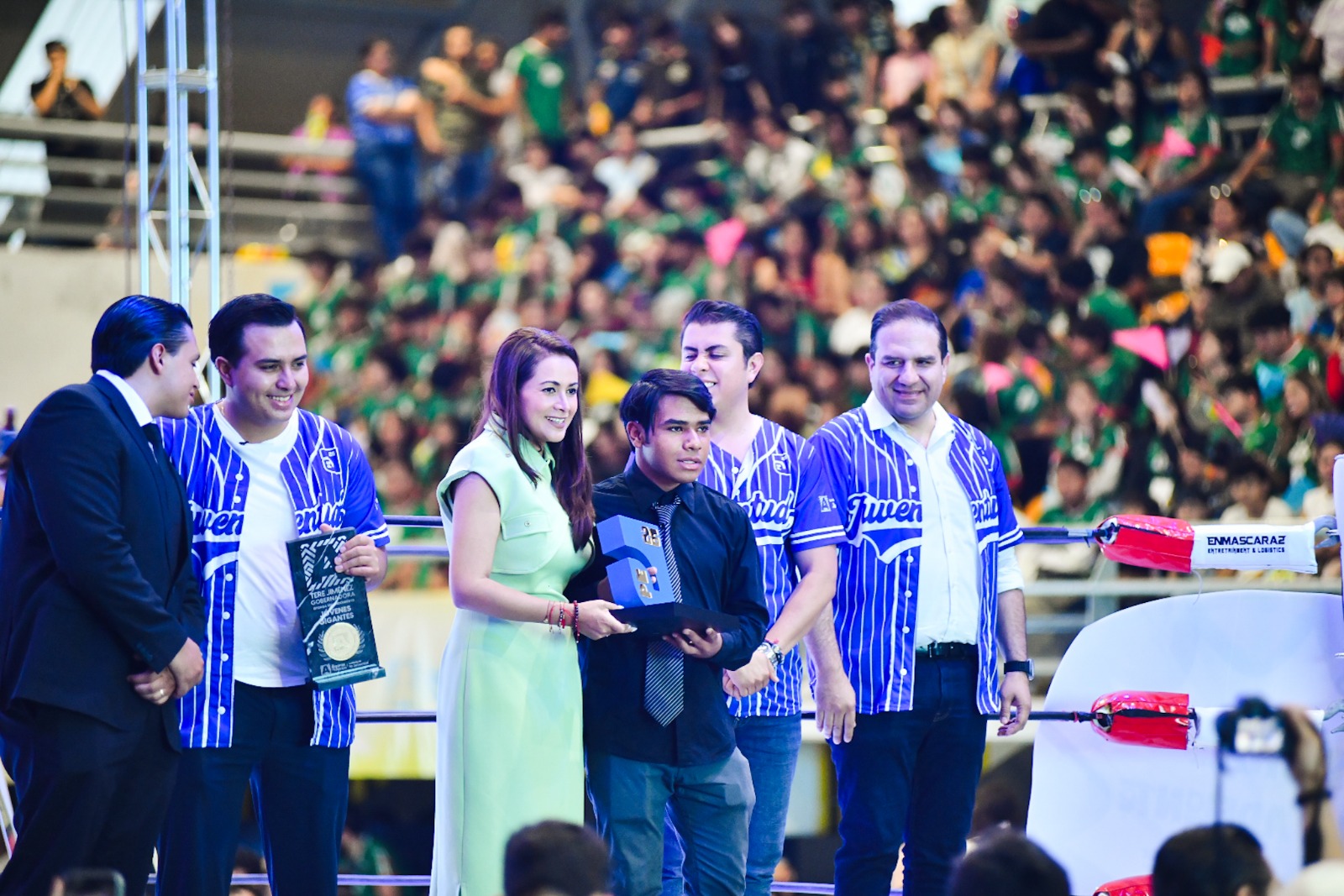 Tere Jiménez reconoce con el Premio Estatal de la Juventud a jóvenes destacados de Aguascalientes