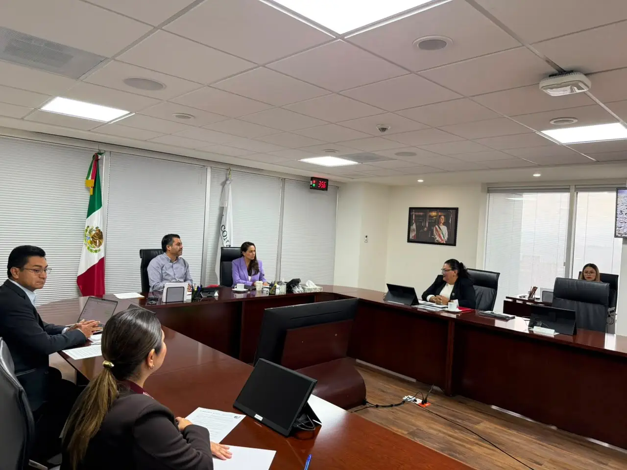 Gobernadora realiza gira de trabajo por CDMX; se reúne con ISSSTE, Agricultura y CONAGUA