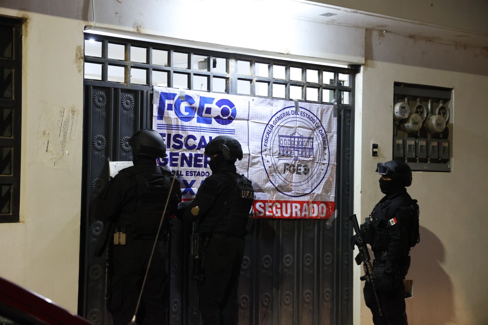 FGEO y Marina desarticulan estructura delictiva de ASAEO; detienen a nueve personas en Oaxaca