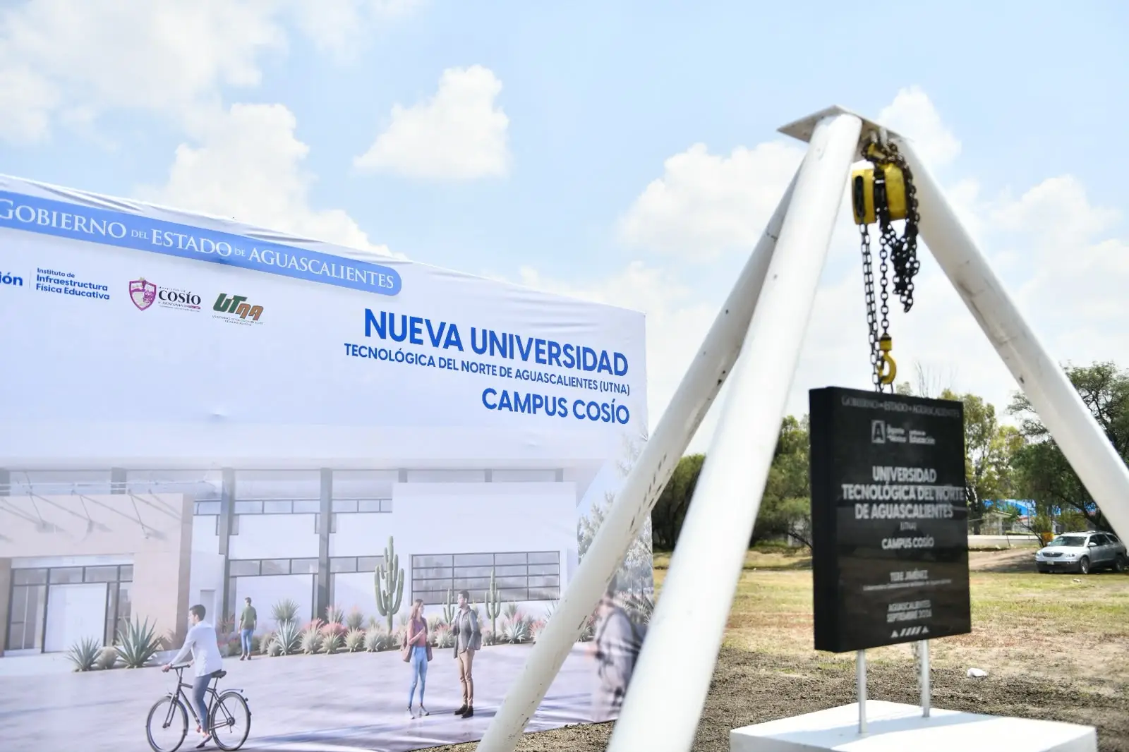 Comienza la construcción de la UTNA Cosío