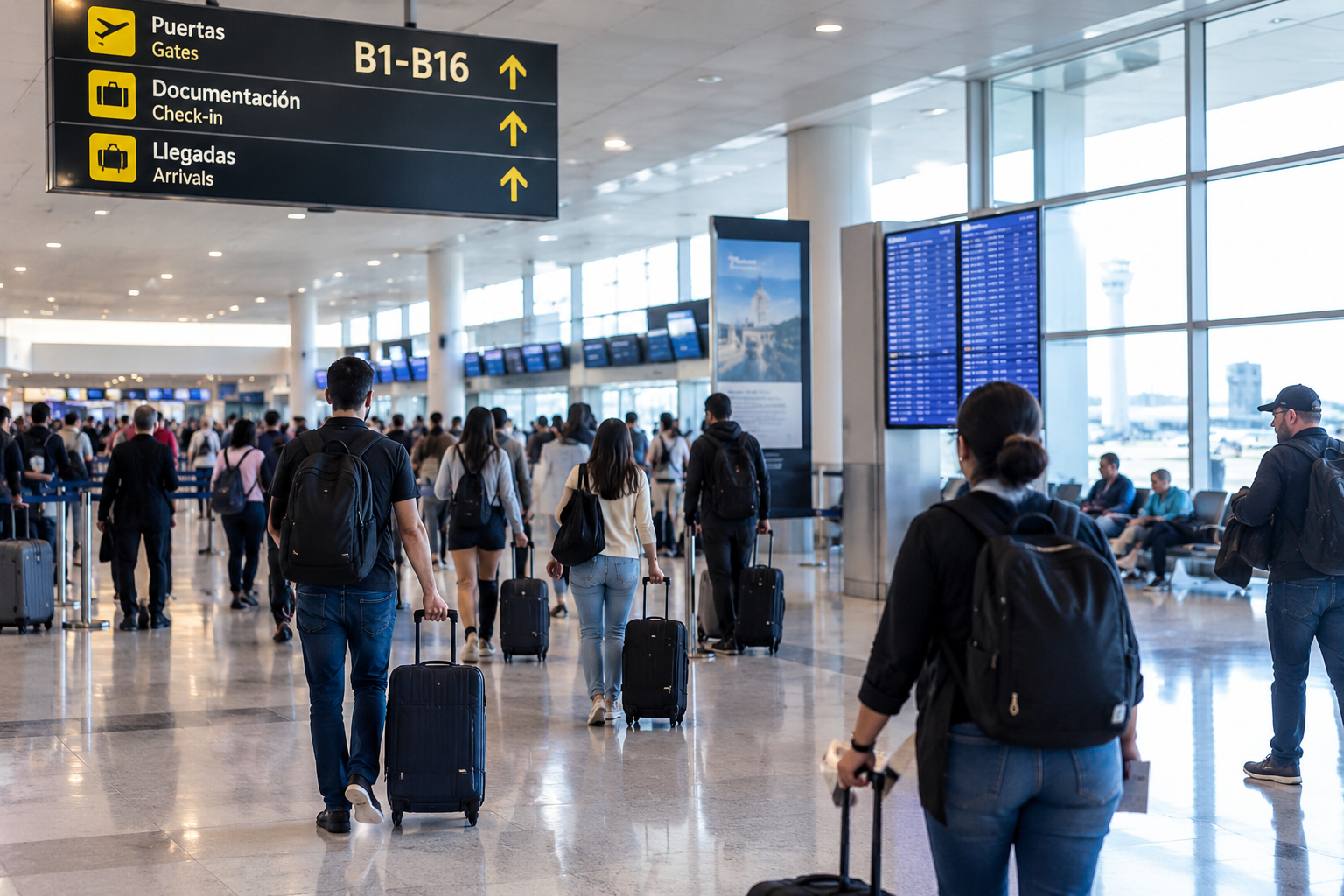 Así creció el turismo internacional hacia México en el último mes