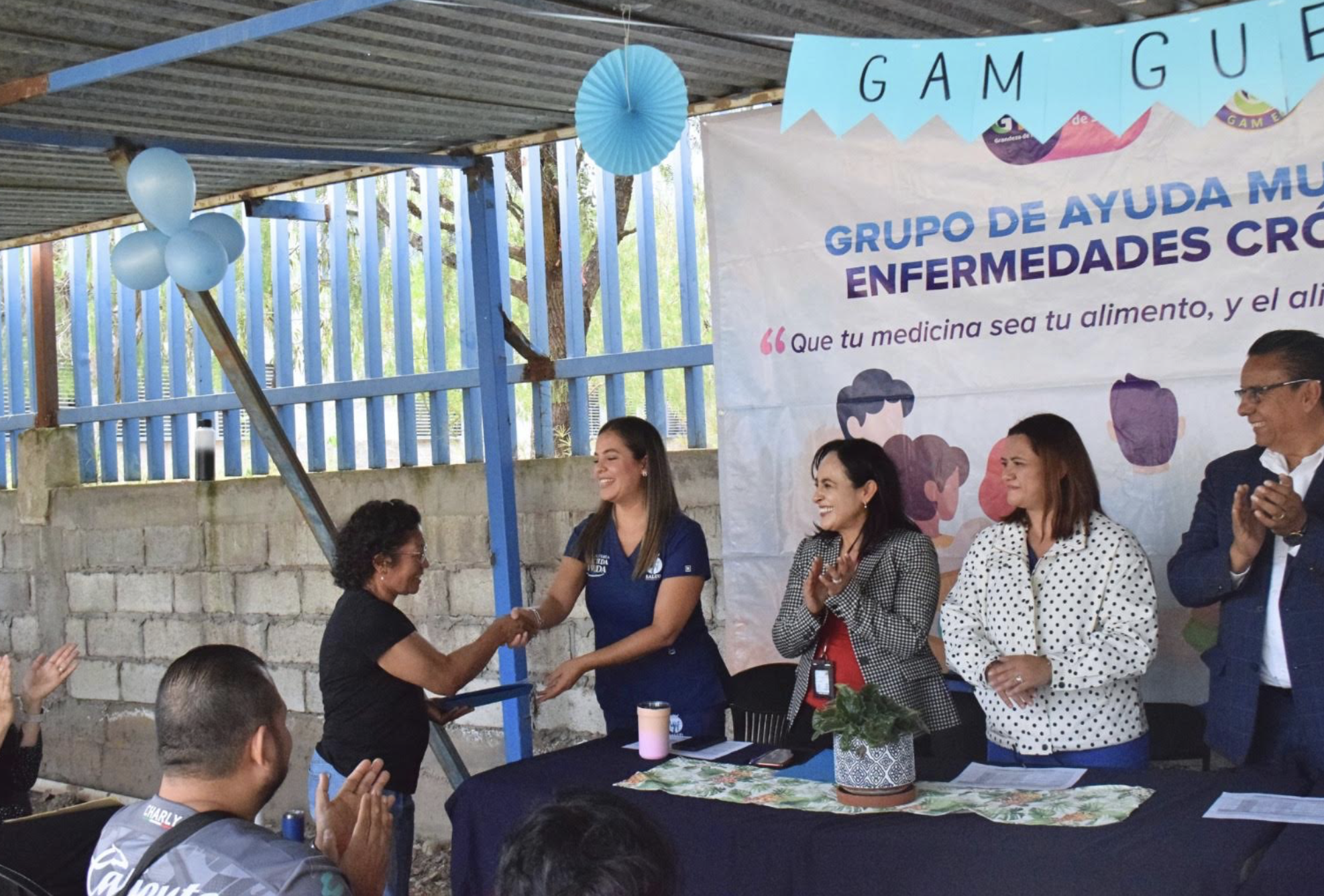 Acredita Salud a grupo de Ayuda Mutua en León