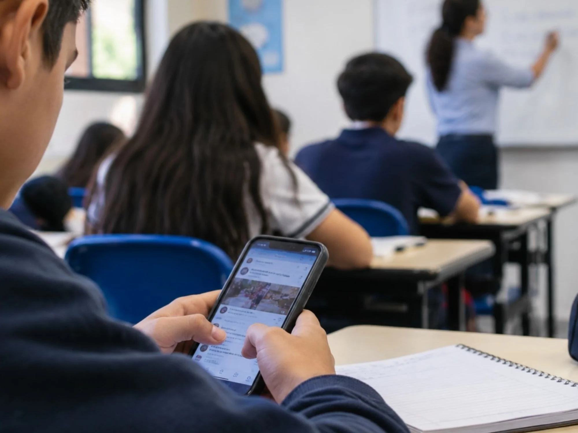 Regulación de celulares en escuelas llega a nivel nacional