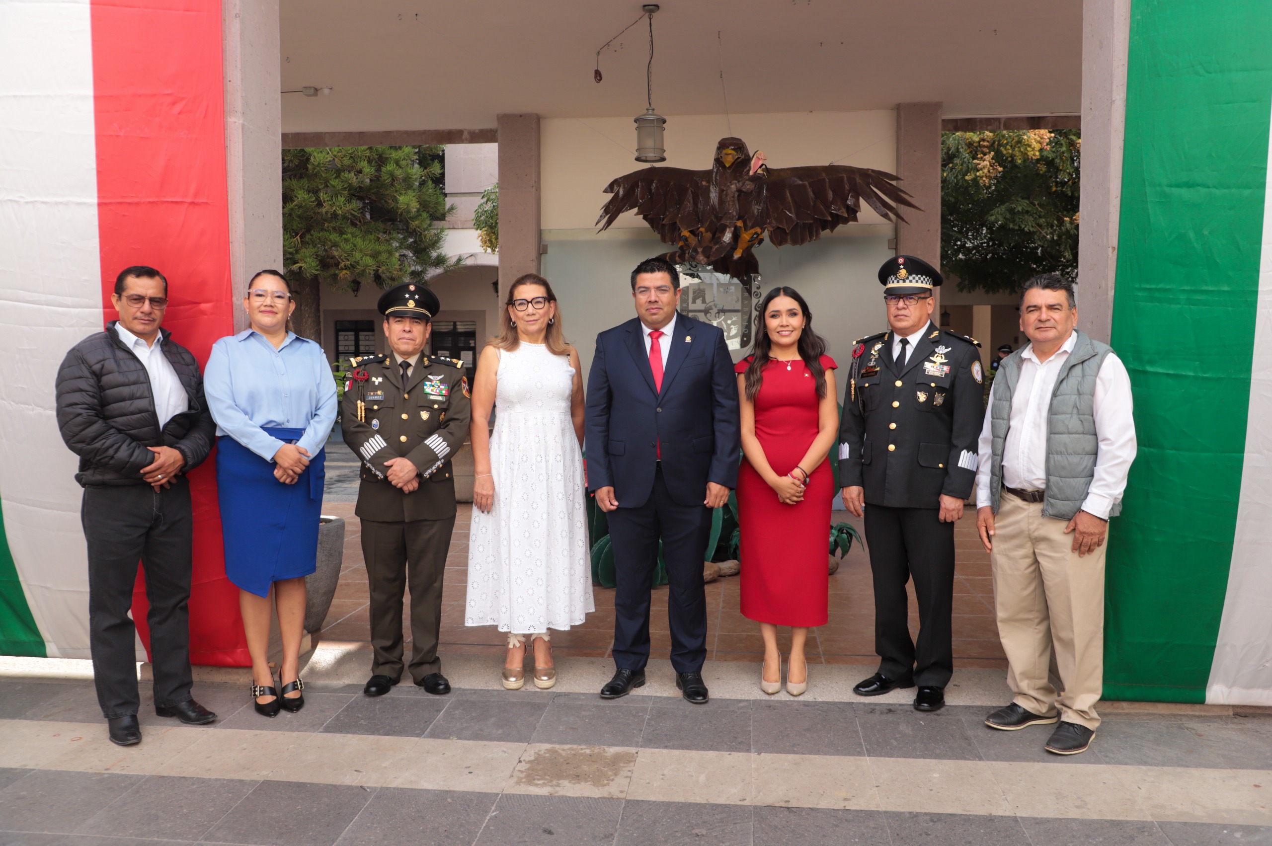 Ejército, Guardia Nacional y estudiantes recorren Jesús María por desfile de Independencia