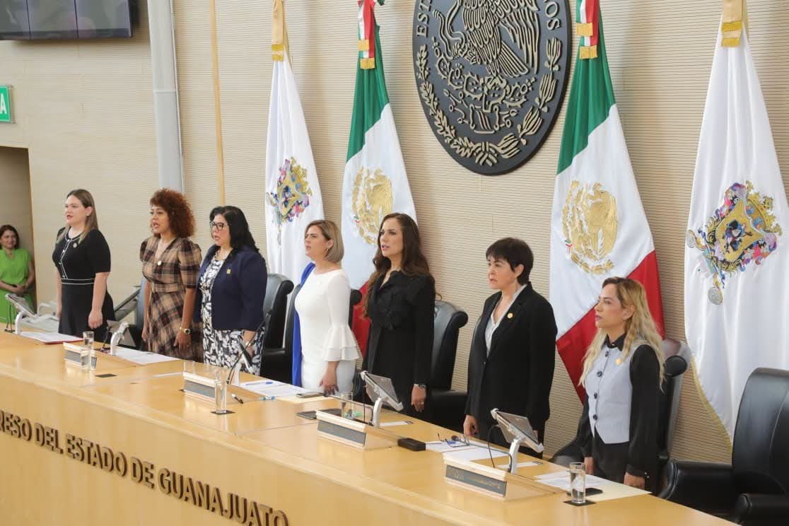 LXVI Legislatura del Congreso de Guanajuato inicia Tercer Año de Ejercicio Constitucional; Mujeres encabezan los tres poderes del Estado