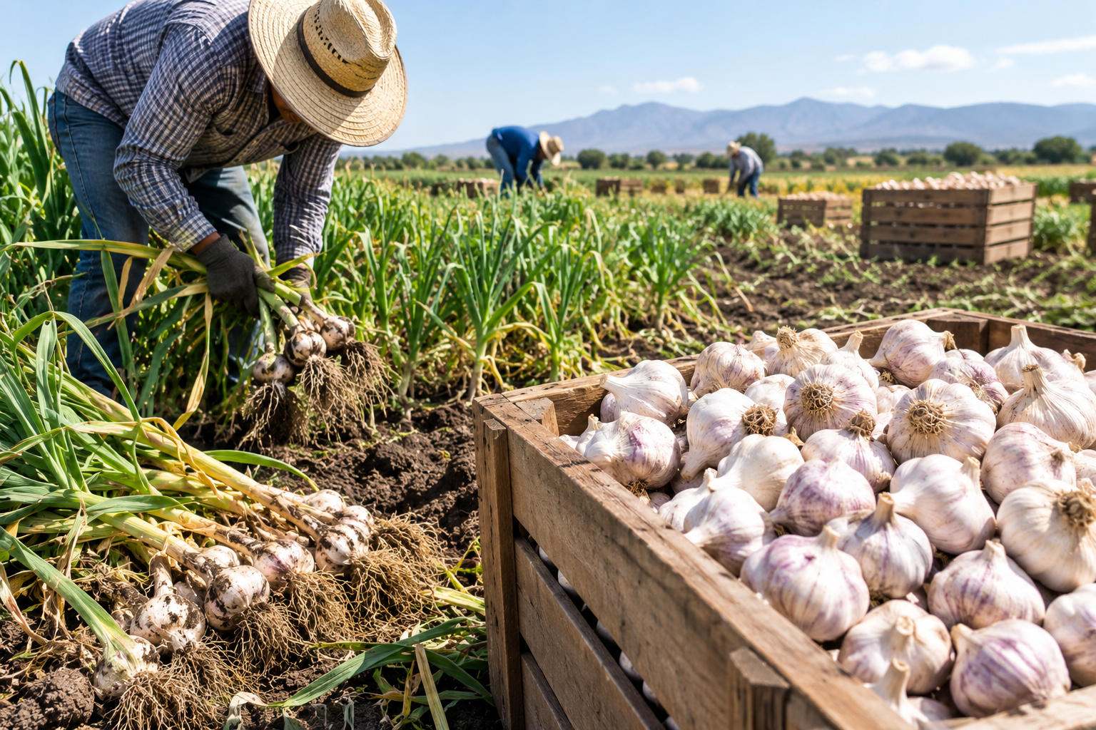 Ajo chino pega al campo de Aguascalientes: cae hasta 40% la producción
