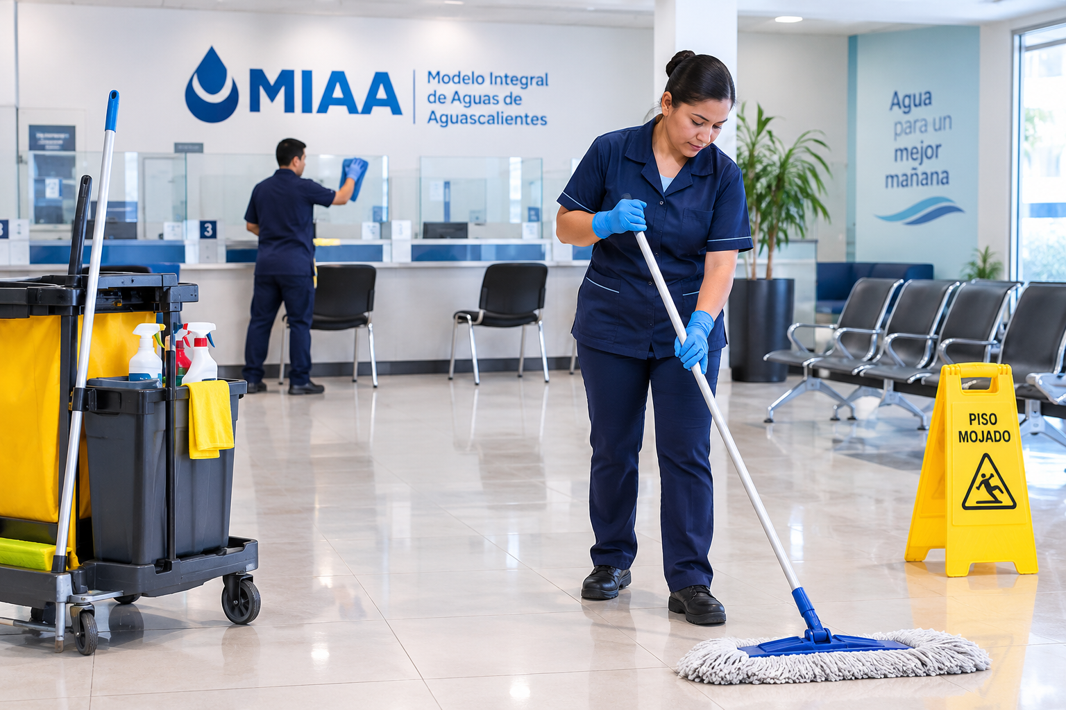 MIAA lanza licitación para contratar servicio de limpieza en oficinas y centros de atención