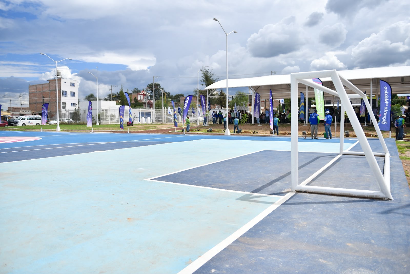 Niñas y niños de Santa Isabel ya tienen un parque para jugar y divertirse; Tere Jiménez entrega nuevo espacio en Pabellón de Arteaga