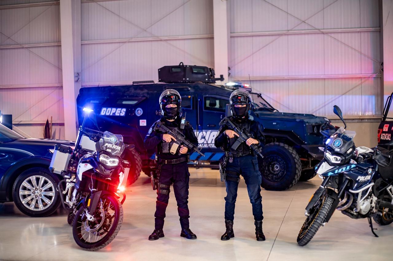 4 años fortaleciendo la seguridad: más policías, equipamiento y tecnología
