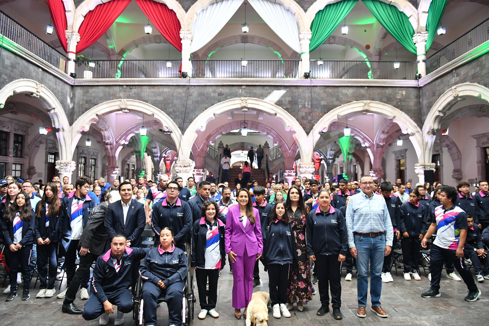 Tere Jiménez desea suerte a paratletas que representarán a Aguascalientes en la Paralimpiada Nacional 2026