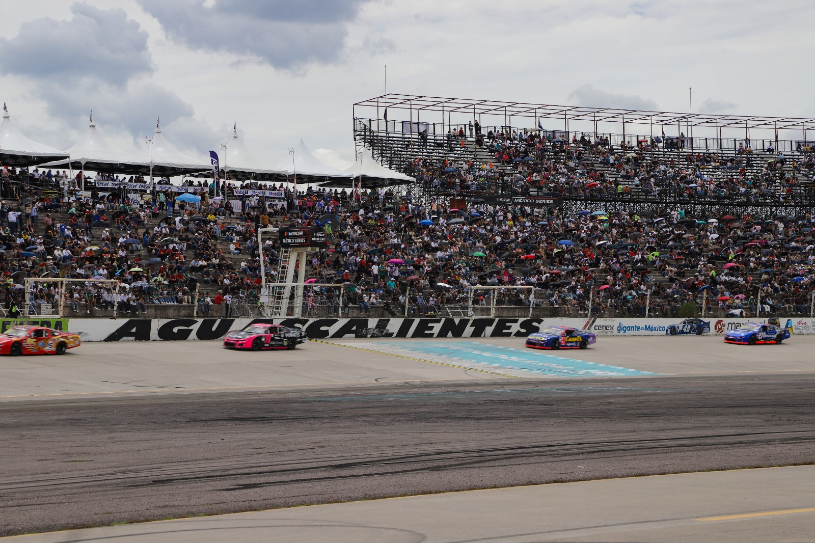 Todo listo en Aguascalientes para la décima fecha de Nascar México Series