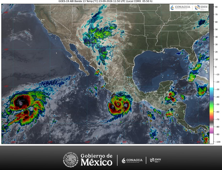 Huracán Polo se intensifica y pone en alerta a varios estados