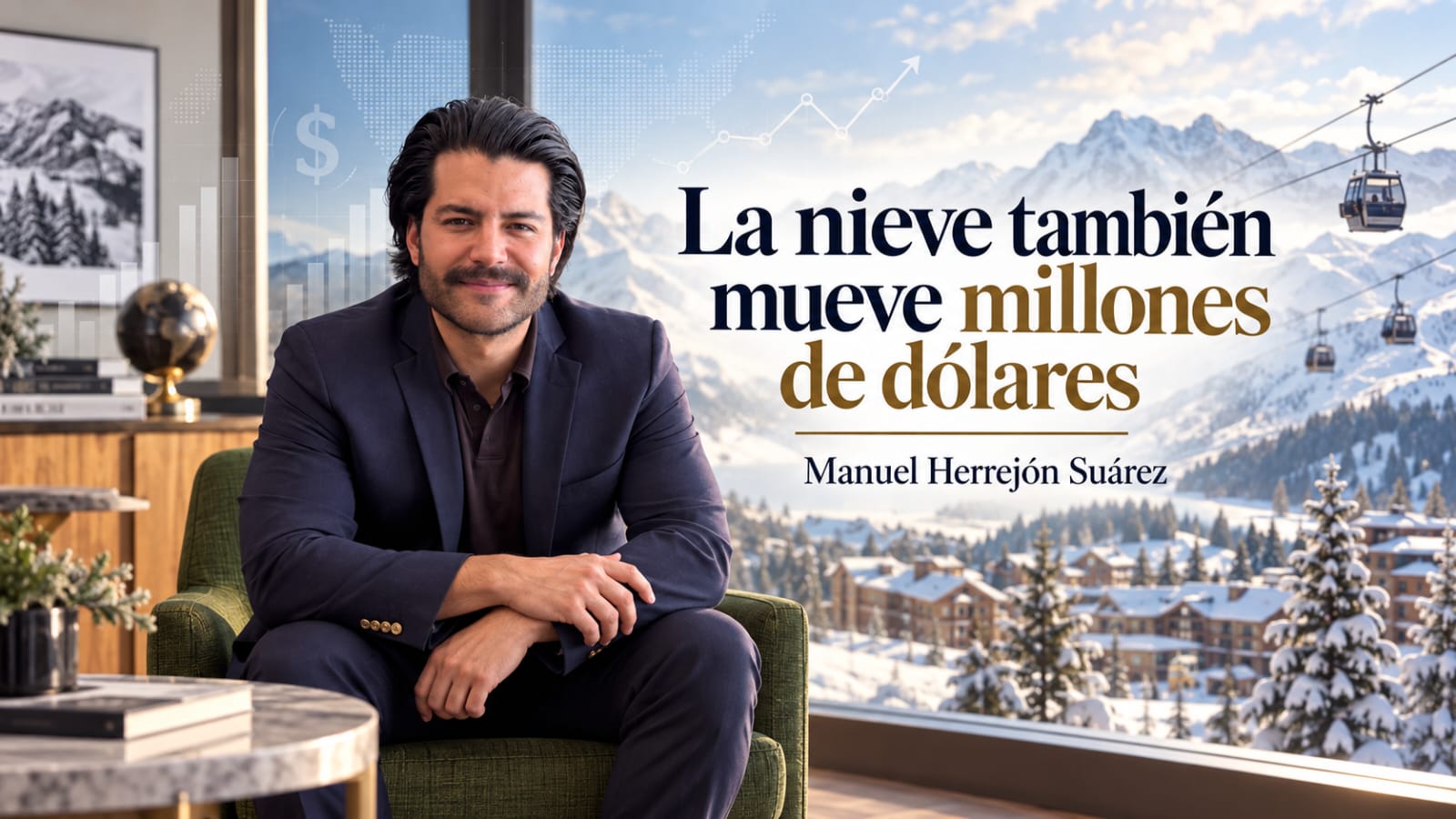 La nieve también mueve millones de dólares